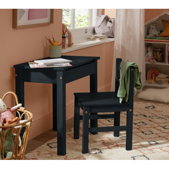 Kids Scandinavia Desk & Chair - Ink Blue