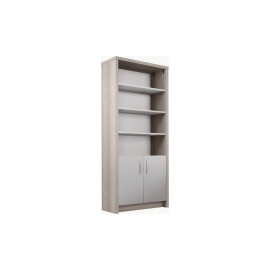 Venice 3 Shelf Display Cabinet - Grey