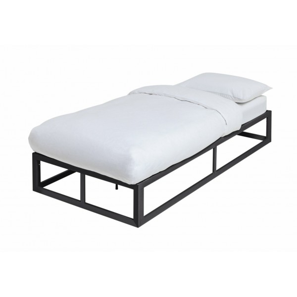 Platform Single Bed Frame - Black