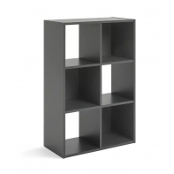 Squares 6 Cube Storage Unit - Dark Grey