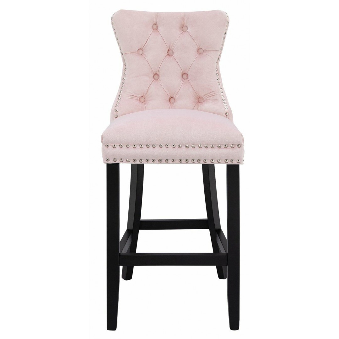 princess velvet bar stool