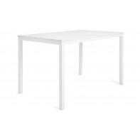 Toby Wood 4 Seater Dining Table - White