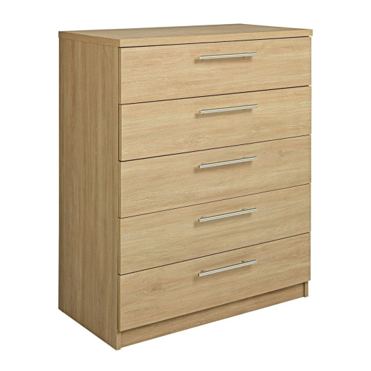 Brisbane 5 drawers Chest – Oak