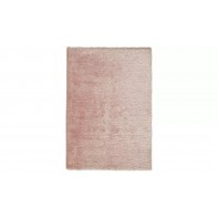Luxury Plain Shaggy Rug - 160x230cm - Blush Pink