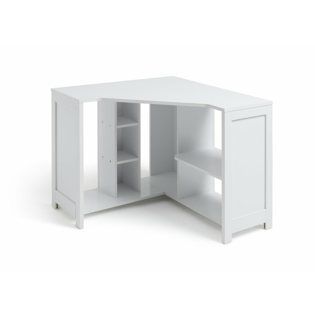 Conrad Corner Office Desk - White