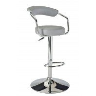 Executive Gas Lift Bar Stool - Grey