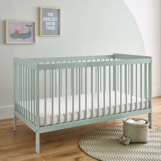 Cuddleco Nola Cot Bed - Sage