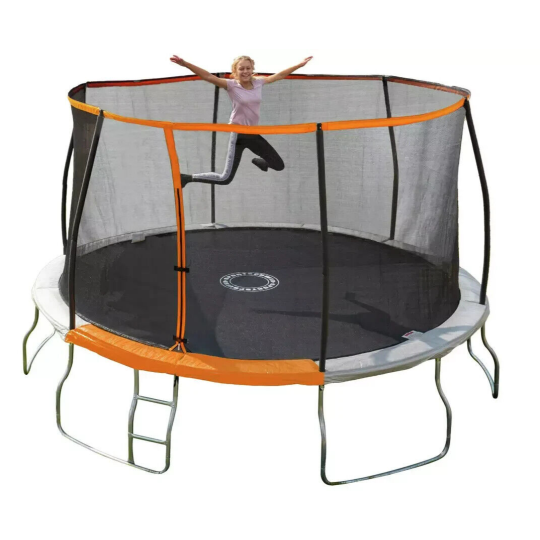 Sportspower 14ft Outdoor Kids Trampoline with Enclosure