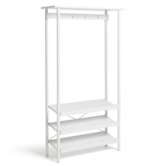 Habitat Aden Hallway Tallboy - White | Modern Storage Cabinet Entryway Bedroom