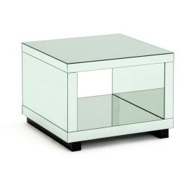 Sylvie Mirrored Coffee Table - White | Modern Living Room Furniture Sylvie Mirrored Coffee Table - White | Modern Living Room Furniture