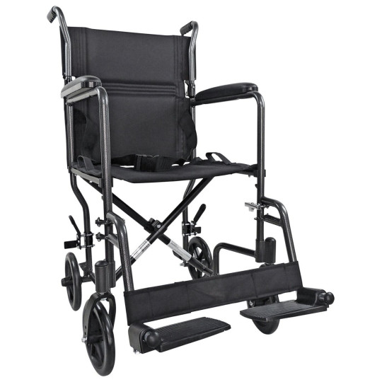 Aidapt Compact and Lightweight Aluminium Travel Wheelchair