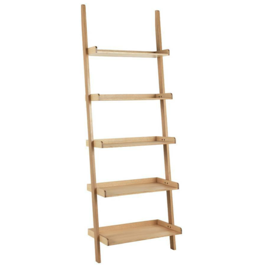 Jessie Tall Shelving Unit - Oak