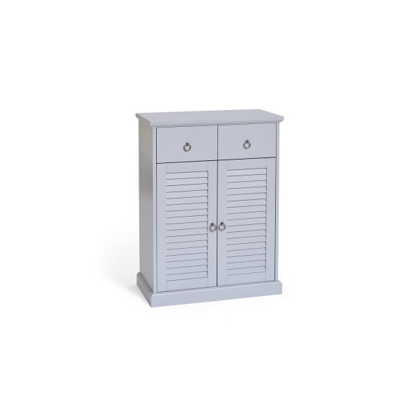 Le Marais 2 Door Double Unit Cabinet - Grey