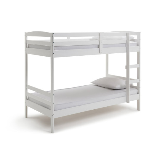 Josie Shorty Bunk Bed Frame - White | Multi Level Sleeping Setup