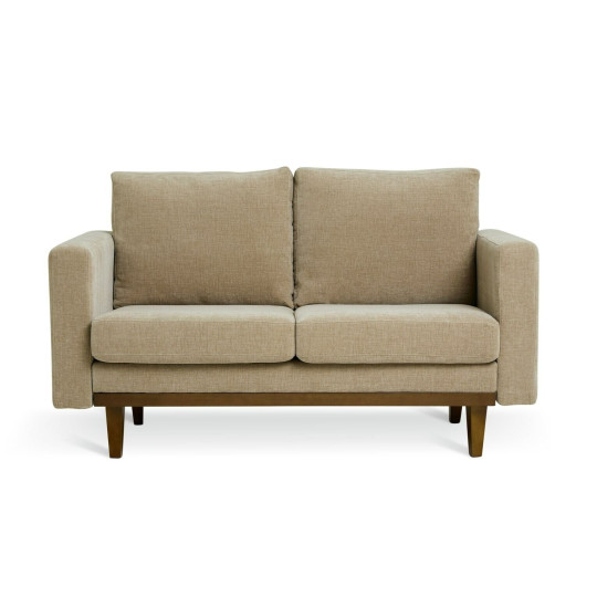 Della Fabric 2 Seater Sofa - Natural