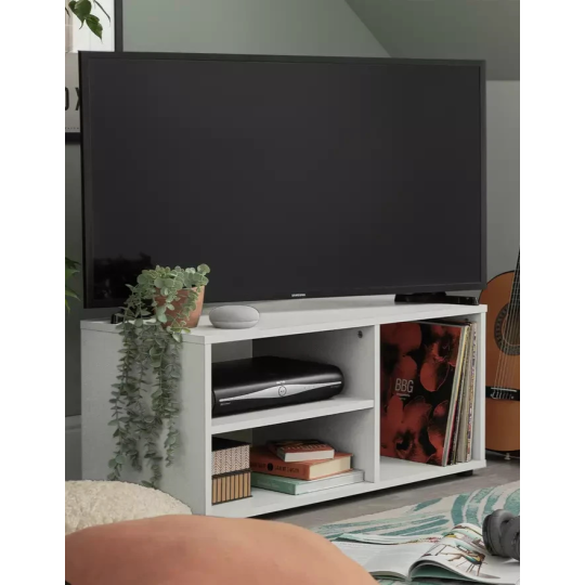 Malibu TV Unit - White (B Grade)