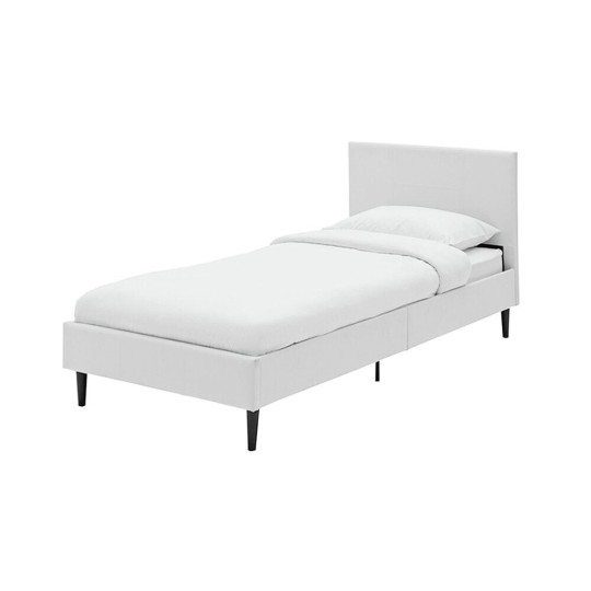 Skylar Single Bed Frame - White