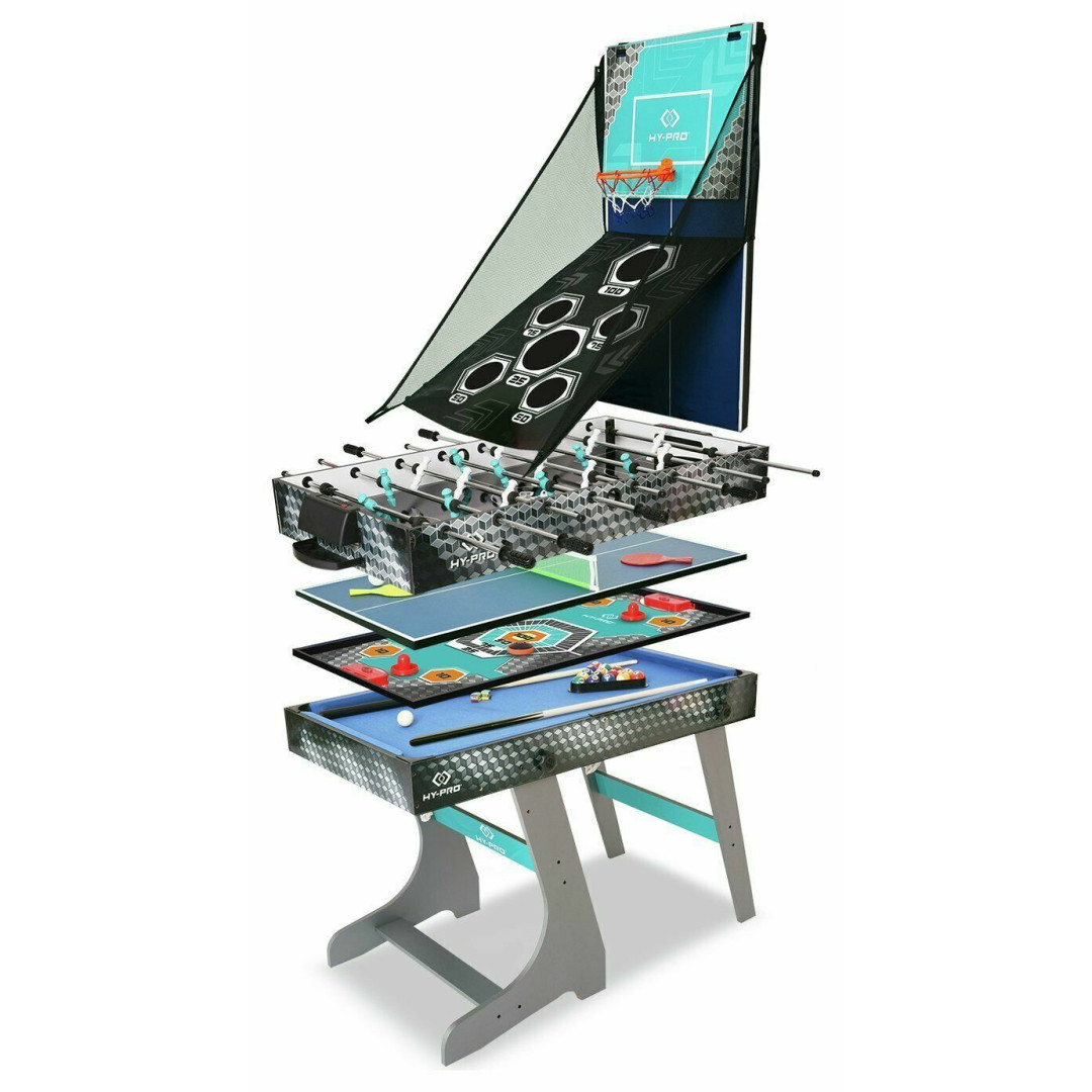 Hy-Pro 8 in 1 Folding Multi Games Table