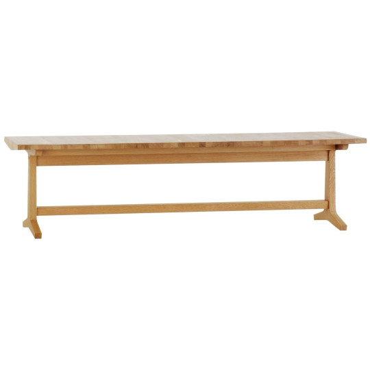 Habitat Parker Large Bench Oak | Dining Bench Oak