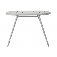 2 Seater Oval Bistro Table - Grey ( Table ONLY )