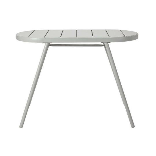 2 Seater Oval Bistro Table - Grey ( Table ONLY )