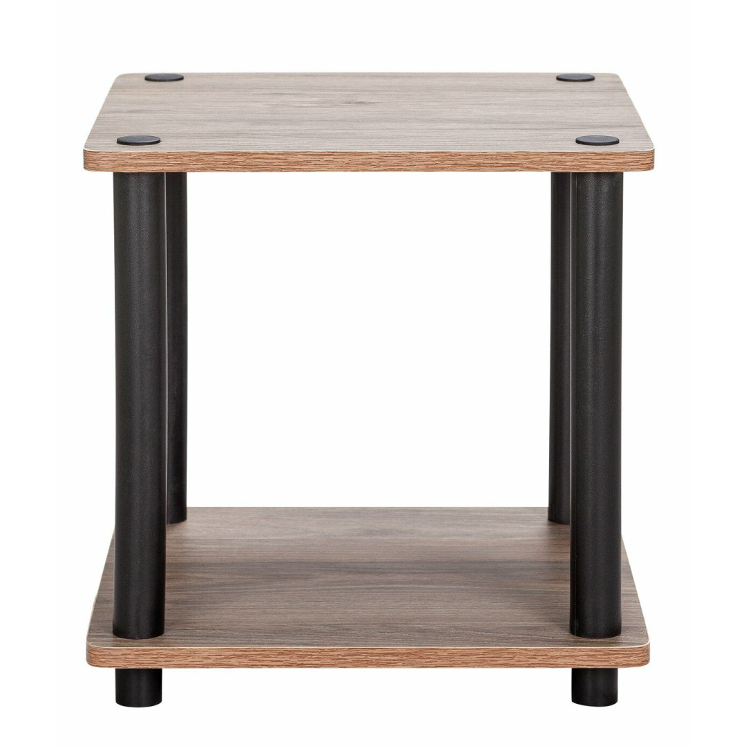 New Verona Side Table - Dark Wood Effect