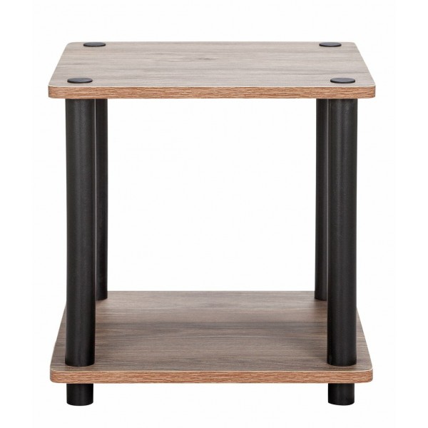 New Verona Side Table - Dark Wood Effect
