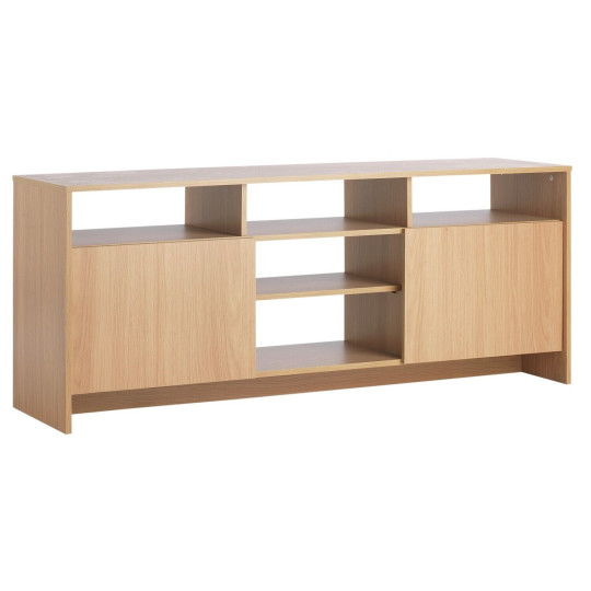 Turin 2 Door Extra Large TV Unit - Oak Effect