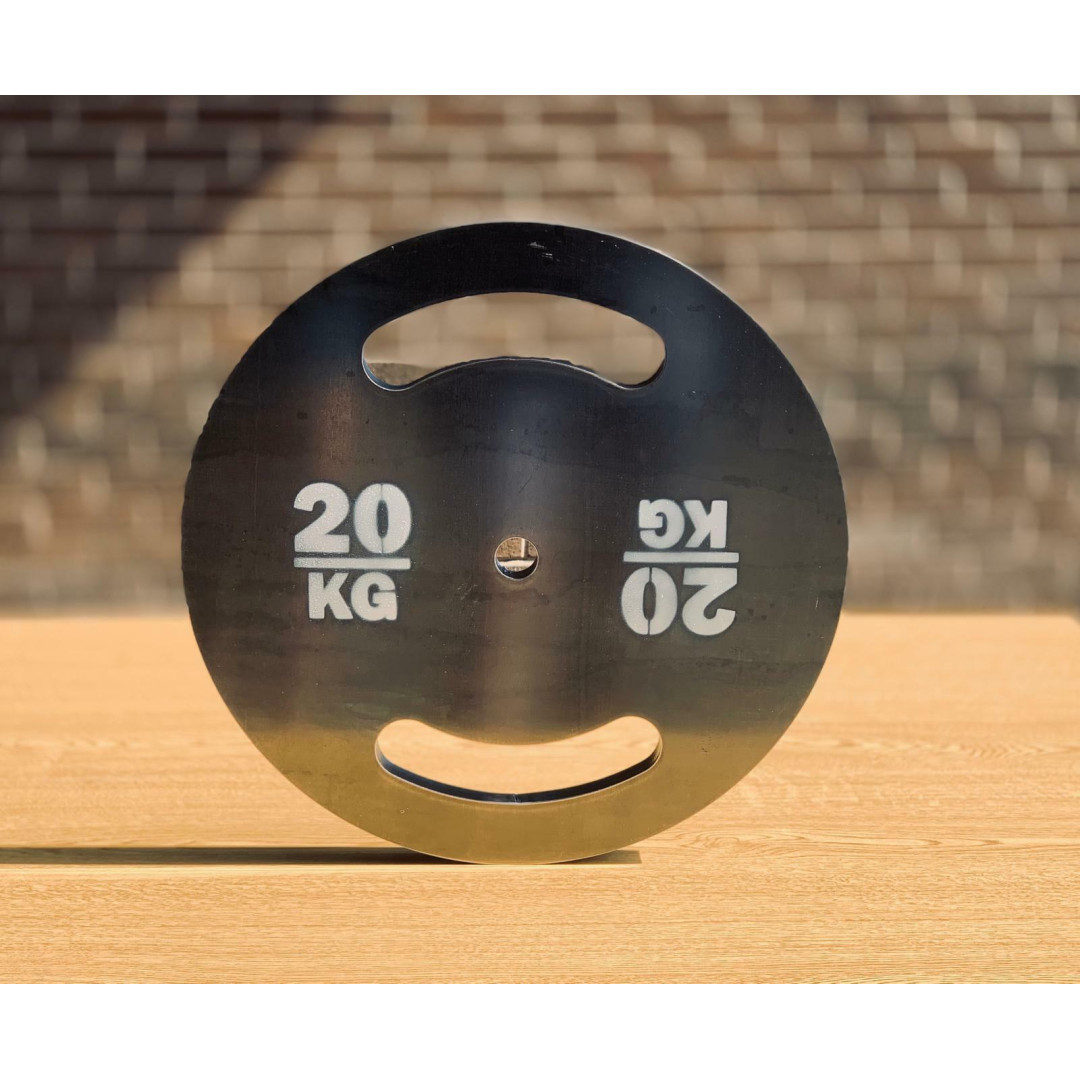 2X Thin Weight Mild Steel Gym Plates for 2" bars 2.5KG 5KG 10KG 20KG 