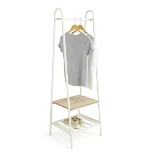 Habitat Turner Single Clothes Rail - White