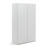 Seville Space Saving 4 Shelf Shoe Storage Cabinet - White