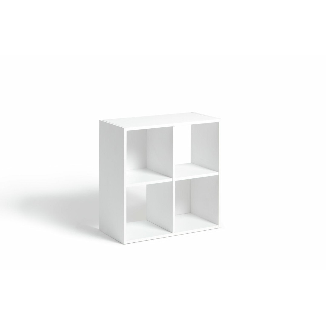 Squares 4 Cube Storage Unit - White