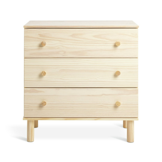 Akio 3 Drawer Chest - Pine | Natural Wood Aesthetic