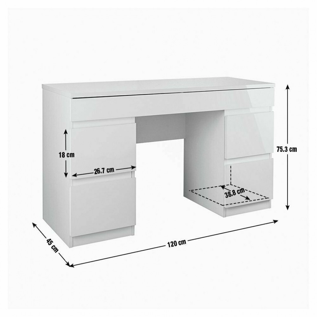 Jenson 6 drawer dressing outlet table