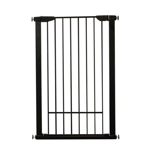 Extra Tall Pressure Fit Pet Gate - Black