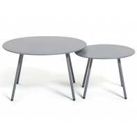 Ipanema Round Set Of Table - Grey