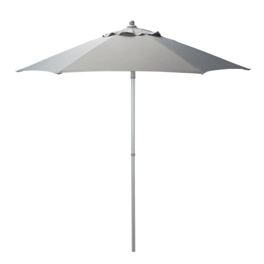 Habitat Home Sicily Parasol Grey | Large Outdoor Sun Umbrella Patio Garden Shade