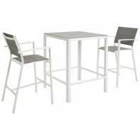 Cristo 2 Seater Metal Garden Bistro Set