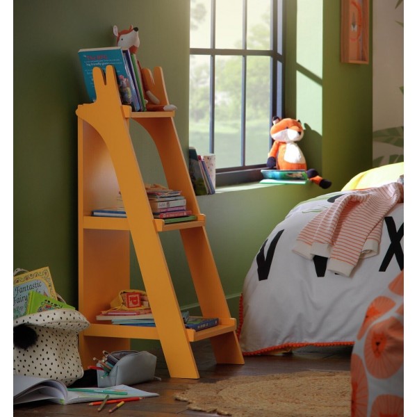 Kids Giraffe Bookcase - Yellow