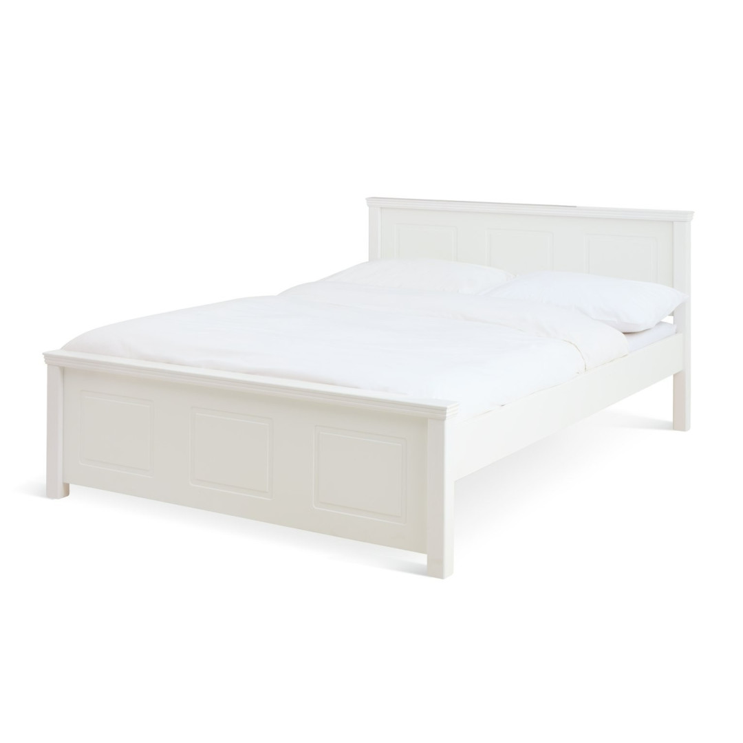 Home Grayson Double Bed - White | Modern Bedroom Style Home Grayson Double Bed - White | Modern Bedroom Style