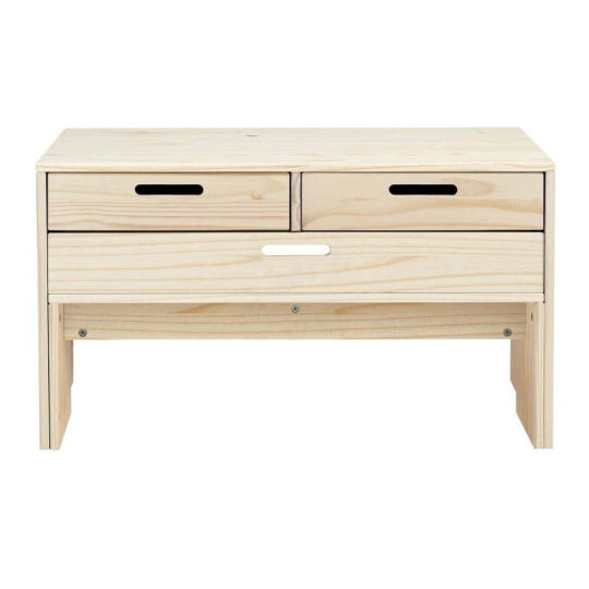 Kids Rico Desk and Bench - Pine