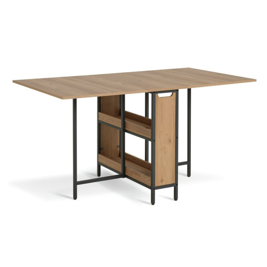 Loft Living Folding 4-6 Seater Dining Table - Oak