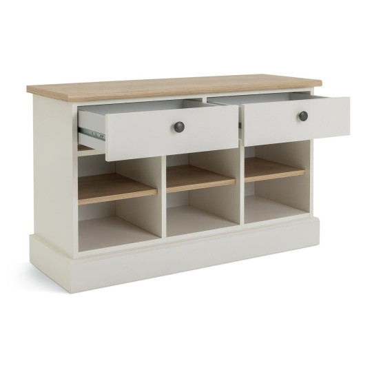 Winchester Shoe Storage Bench - Cream