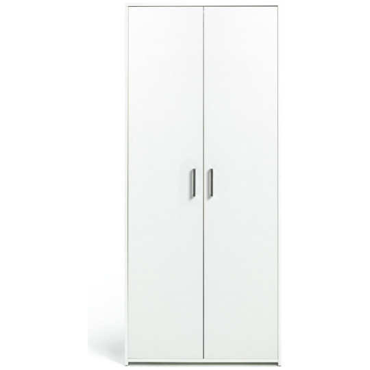Home Oslo 2 Door Wardrobe - White | Scandinavian Interior Style