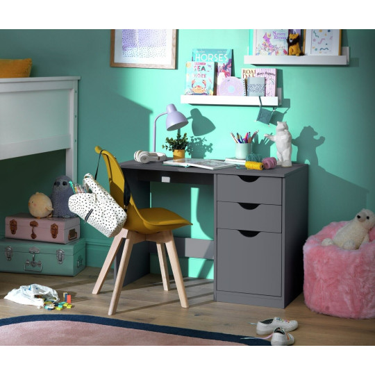 Habitat Kids Pagnell 3 Drawers Desk - Grey