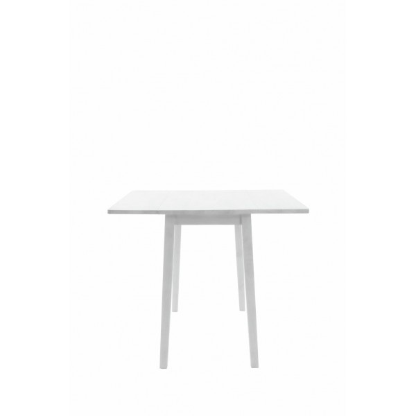 Kendal Solid Wood Extending Table Drop Leaf White