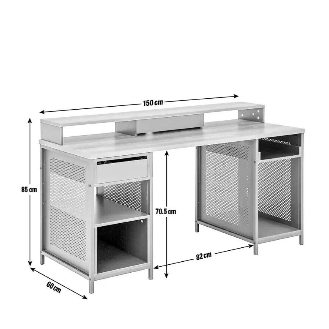 Argos home modular 1 drawer gaming desk discount
