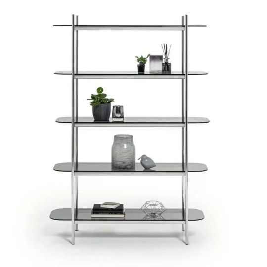 Habitat Neo Wide Shelving Unit - Chrome