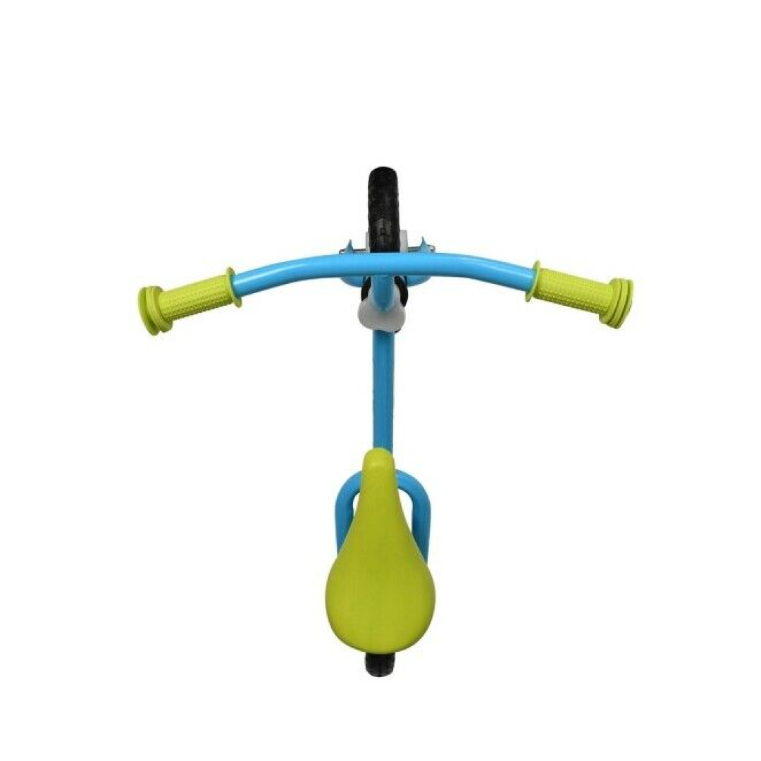 evo balance bike blue
