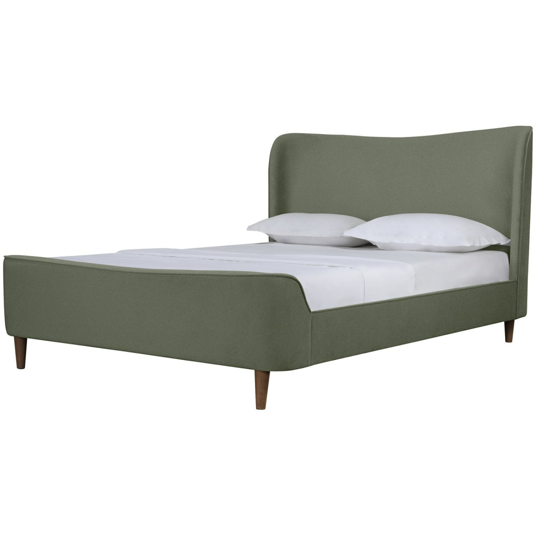 Betty Kingsize Bed Frame - Green | Luxurious Upholstered Design Betty Kingsize Bed Frame - Green | Luxurious Upholstered Design